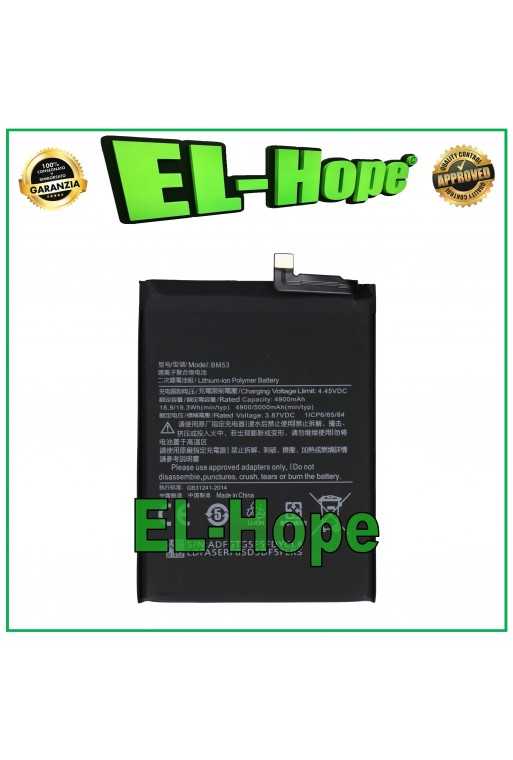 BATTERIA BM53 PER XIAOMI Mi 10T /10T Pro REDMI K30S 5000 mAh PARI ORIGINALE