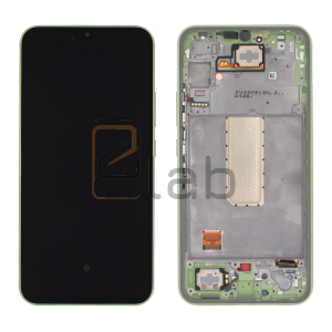 DISPLAY LCD SAMSUNG SERVICE PACK A34 5G LIGHT GREEN CON FRAME - SM-A346B