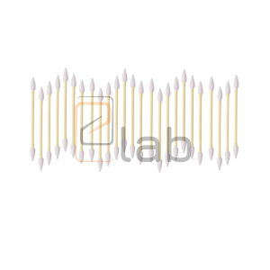 SWAB - ATTREZZO PER PULIZIA DEI COMPONENTI ELETTRONICI LUBAN 75X3MM - 25 PEZZI