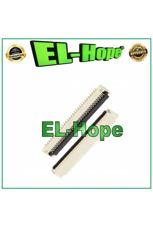 CLIP CONNETTORE FLAT FLEX TOUCH SCREEN PER NINTENDO SWITCH SOCKET FPC A SALDARE