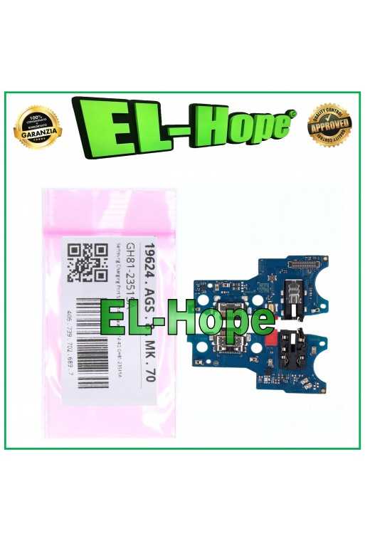 CONNETTORE RICARICA DOCK ORIGINALE SERVICE SAMSUNG GALAXY A14 4G SM-A145R A145P