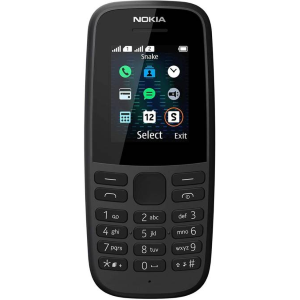 NOKIA 105 2019 DUAL SIM BLACK