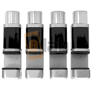 SET PINZA CLIP REGOLABILE IN METALLO - 4 PEZZI KGX-999