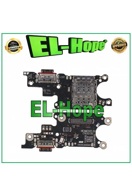 CONNETTORE RICARICA LETTORE SIM XIAOMI 13 LITE 2210129SG MICROFONO DOCK CARICA