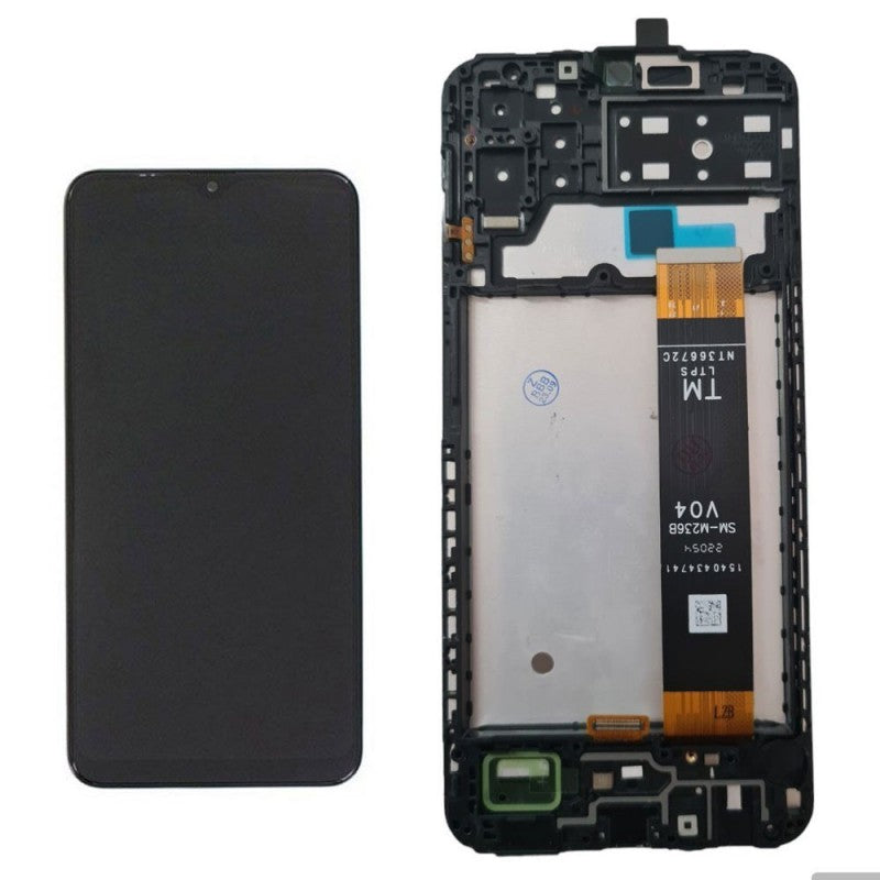 Display LCD + Frame Per Samsung Galaxy A13 4G SM-A135 | FLAT NERA V04 V06 SM-M236