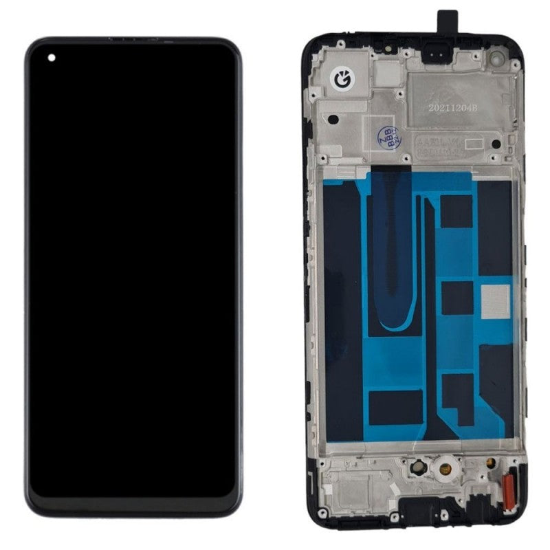 Display LCD ORIGINALE RIGENERATO + Frame Compatibile Per Realme 8 Pro