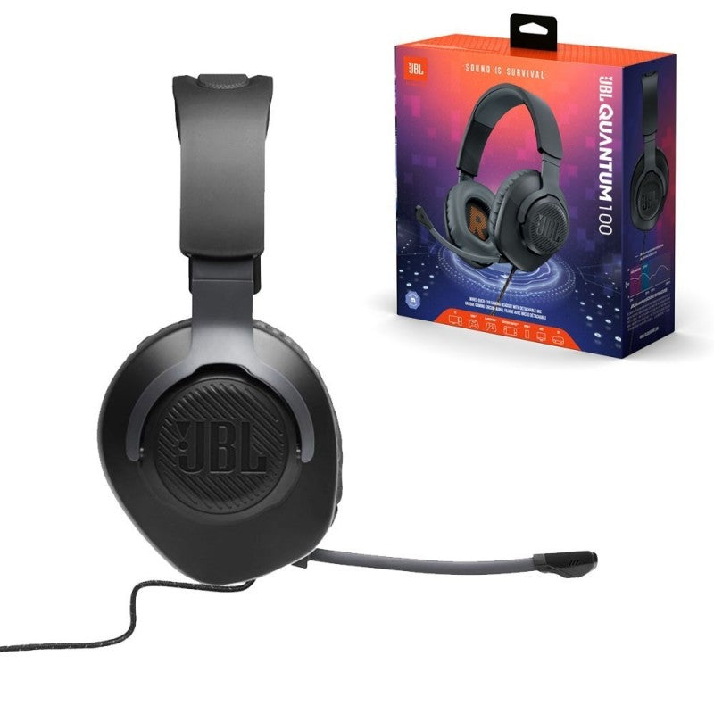 JBL QUANTUM 100 M2 Cuffia Gaming Over-Ear Con Filo Nero