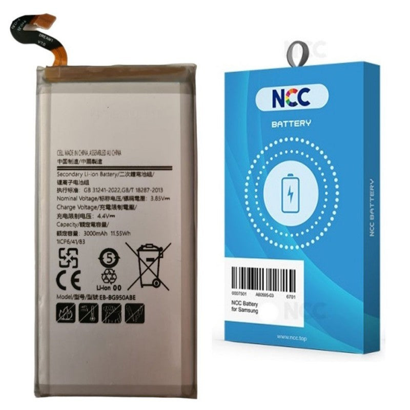 NCC Batteria Compatibile per Samsung Galaxy S8 SM-G950F|EB-BG950ABE
