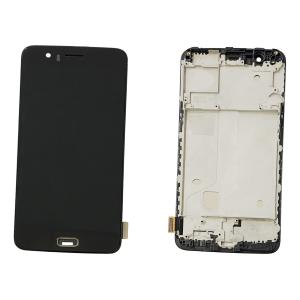 DISPLAY LCD PER ONEPLUS 5 NERO CON FRAME (TFT)