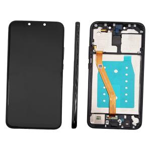 DISPLAY LCD PER HUAWEI MATE 20 LITE NERO CON FRAME