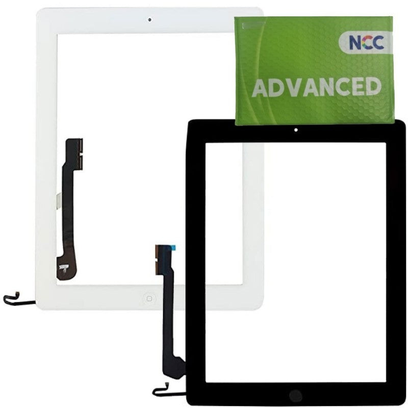 NCC ADVANCED Touch Screen + Home Button Per Apple iPad 4 9.7&
