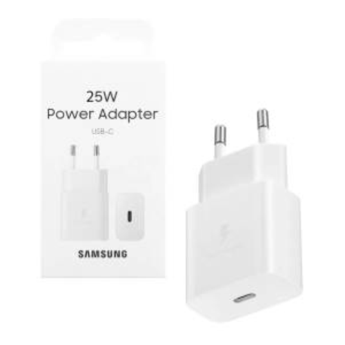 SAMSUNG ALIMENTATORE SUPER FAST CHARGE 25W TYPE-C WHITE
