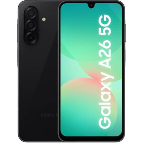 SAMSUNG GALAXY A26 5G 8+256GB 6.7" BLACK EUROPA