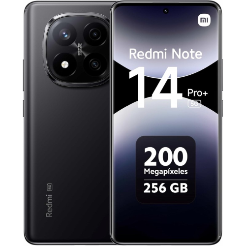 XIAOMI REDMI NOTE 14 PRO+ 5G 8+256GB 6.67" MIDNIGHT BLACK EUROPA