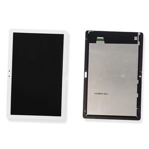 DISPLAY LCD PER HUAWEI MEDIAPAD T5-10 BIANCO VERSIONE TASTO HOME