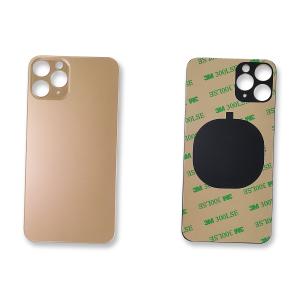 VETRO POSTERIORE PER IPHONE 11 PRO GOLD (BIG HOLE) COMPATIBILE