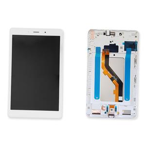 DISPLAY LCD PER SAMSUNG T295 TAB A 8.0 BIANCO CON FRAME GH81-17179A