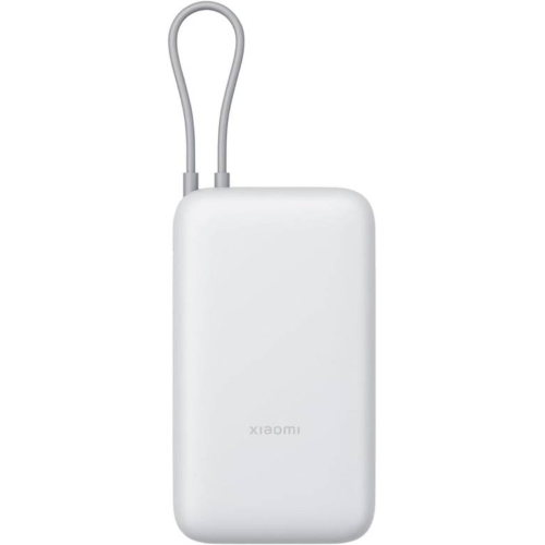 XIAOMI POWERBANK 20000MAH 22.5W CAVO INTEGRATO USB-C LIGHT GRAY