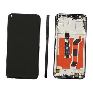 DISPLAY LCD PER HUAWEI P40 LITE NERO CON FRAME