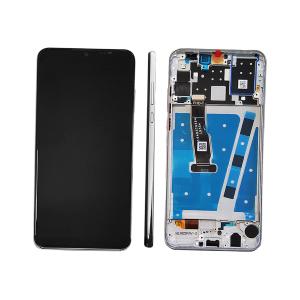 DISPLAY LCD PER HUAWEI P30 LITE BIANCO CON FRAME 24MP