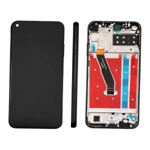 DISPLAY LCD PER HUAWEI P40 LITE E NERO CON FRAME (COF)