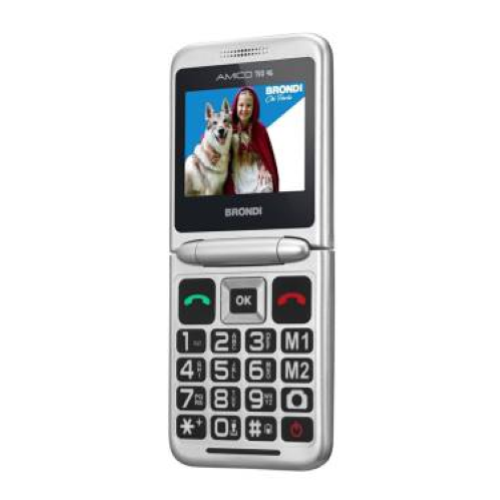 BRONDI AMICO TUO 4G BLACK METAL ITALIA
