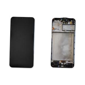 DISPLAY LCD PER SAMSUNG M215F M21 / M307F M30S NERO CON FRAME GH82-22509A GH82-22836A