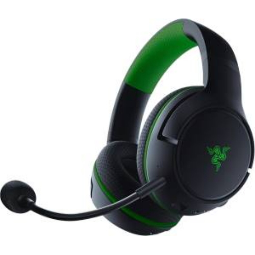 RAZER CUFFIE GAMING KAIRA PRO XBOX X/S WIRELESS + MIC BLACK/GREEN