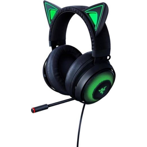 RAZER CUFFIE GAMING KRAKEN KITTY USB + MIC BLACK