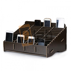ORGANIZER IN LEGNO 48 SCOMPARTI