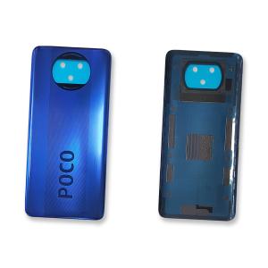 BACK COVER PER XIAOMI POCO X3 BLU 55050000H46D