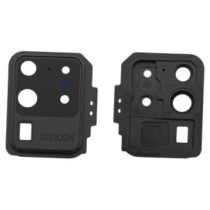 VETRO CAM POSTERIORE G988B S20 ULTRA CON CORNICE NERO