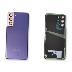 BACK COVER PER SAMSUNG G991B S21 5G VIOLA / PHANTOM VIOLET GH82-24519B - SERVICE PACK