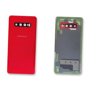 BACK COVER PER SAMSUNG G975F S10 PLUS ROSSO GH82-18406H - SERVICE PACK