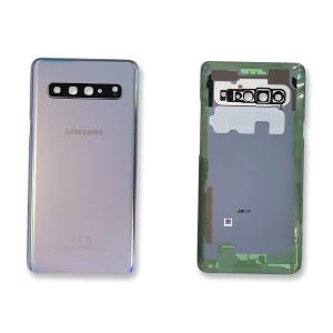 BACK COVER PER SAMSUNG G977B S10 5G CROWN SILVER GH82-19500A