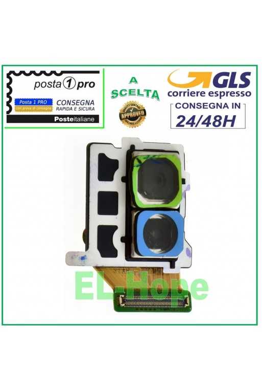 FOTOCAMERA POSTERIORE SAMSUNG GALAXY S9+ PLUS SM G965 F FLAT FLEX MODULO CAMERA
