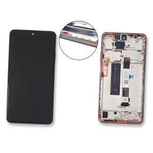 DISPLAY LCD PER XIAOMI MI 10T LITE 5G ROSE GOLD CON FRAME 5600050J1700