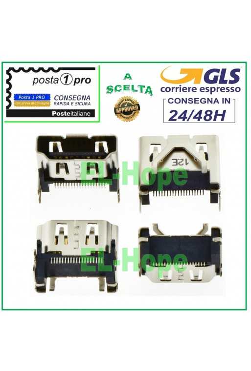 PORTA HDMI V2 CONNETTORE PRESA SOCKET DI RICAMBIO PER PLAYSTATION 4 PS4 SLIM PRO