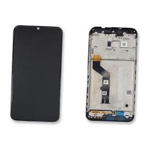 DISPLAY LCD PER MOTOROLA XT2081 MOTO E7 PLUS NERO CON FRAME 5D68C17416