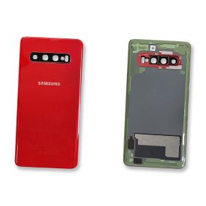 BACK COVER PER SAMSUNG G973F S10 ROSSO GH82-18378H
