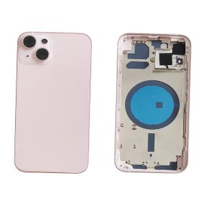 BACK COVER PER IPHONE 13 ROSA CON FRAME COMPATIBILE