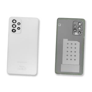 BACK COVER PER SAMSUNG A528B A52S 5G BIANCO GH82-26858D - SERVICE PACK