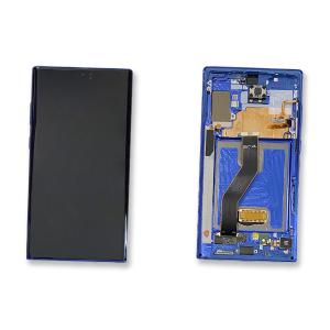 DISPLAY LCD PER SAMSUNG N975F N976B NOTE 10 PLUS BLU CON FRAME GH82-20900D GH82-20838D
