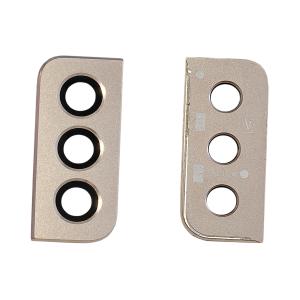 VETRO CAM POSTERIORE G996B S21 PLUS CON CORNICE ORO ROSA