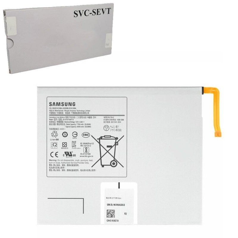 Samsung Service Pack Batteria EB-BT875ABY Originale per Galaxy TAB S7 S8 | SM-T870/T875 - SM-X700N/X706B