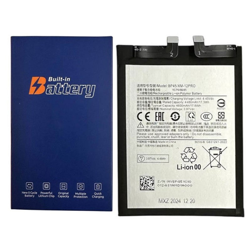 Batteria Compatibile BP45 per Xiaomi 12 Pro