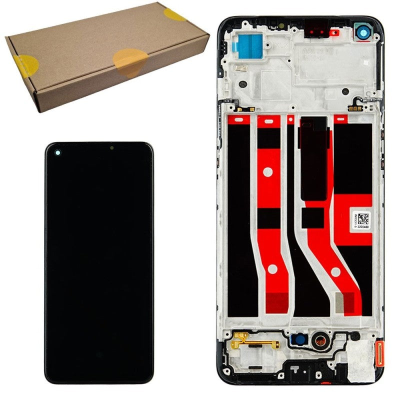 Oppo SERVICE PACK Display LCD ORIGINALE + Frame Per A74 / F19 | CHP2219