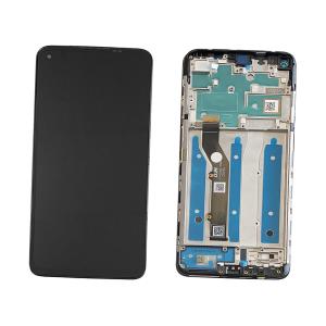 DISPLAY LCD PER MOTOROLA XT2087 MOTO G9 PLUS NERO CON FRAME