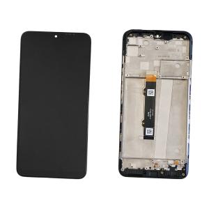 DISPLAY LCD PER MOTOROLA XT2137 MOTO G50 NERO CON FRAME
