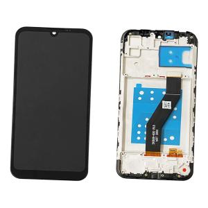 DISPLAY LCD PER MOTOROLA XT2053 MOTO E6I NERO CON FRAME